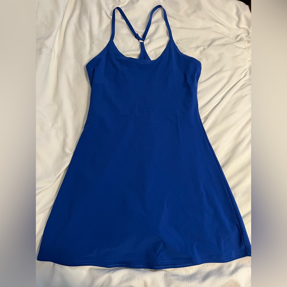 Outdoor Voices Exercise Dress - Blue - Size Small